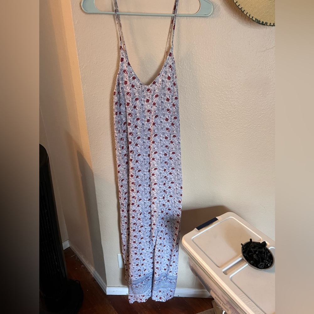 Long white dress